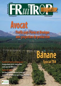 Miniature du magazine Magazine FruiTrop n°265 (vendredi 04 octobre 2019)